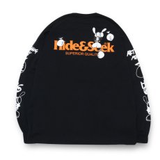 画像3: HIDEANDSEEK / H&S × SKOLOCT L/S Tee-1 (3)