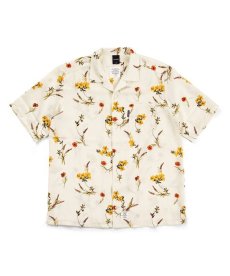 画像2: APPLEBUM(アップルバム) / Satin Flower S/S Aloha Shirt (2)