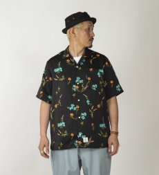 画像17: APPLEBUM(アップルバム) / Satin Flower S/S Aloha Shirt (17)