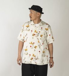 画像19: APPLEBUM(アップルバム) / Satin Flower S/S Aloha Shirt (19)