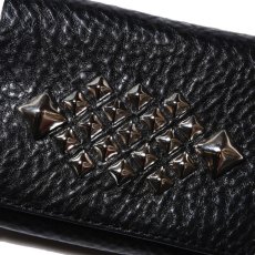 画像3: CALEE(キャリー) / Studs leather multi wallet (3)