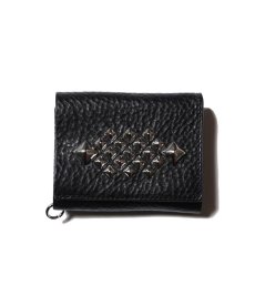 画像1: CALEE(キャリー) / Studs leather multi wallet (1)