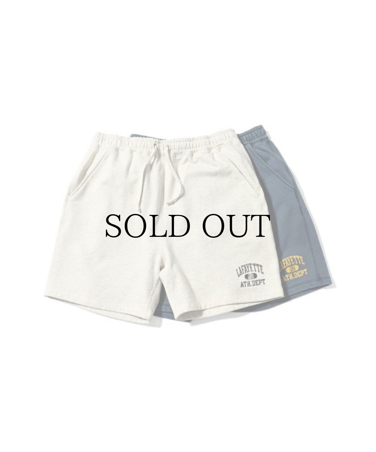 画像1: 【30%OFF】LFYT(ラファイエット) / WORN OUT ATHELTICS SWEAT SHORTS  (1)