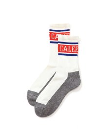 画像2: CALEE(キャリー) / Jacquard pile socks (2)