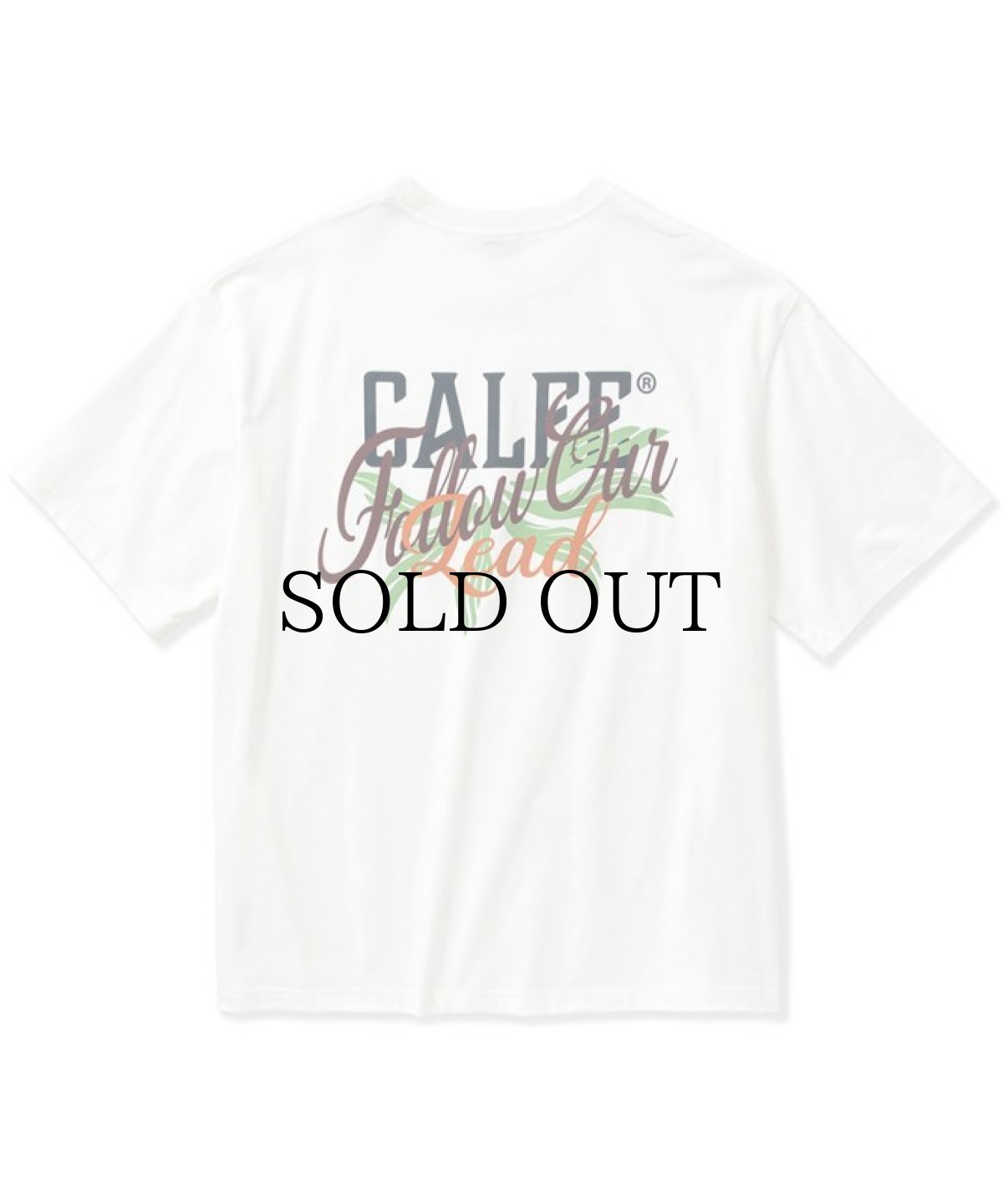 画像1: CALEE(キャリー) / Drop shoulder CALEE FOL logo t-shirt (1)