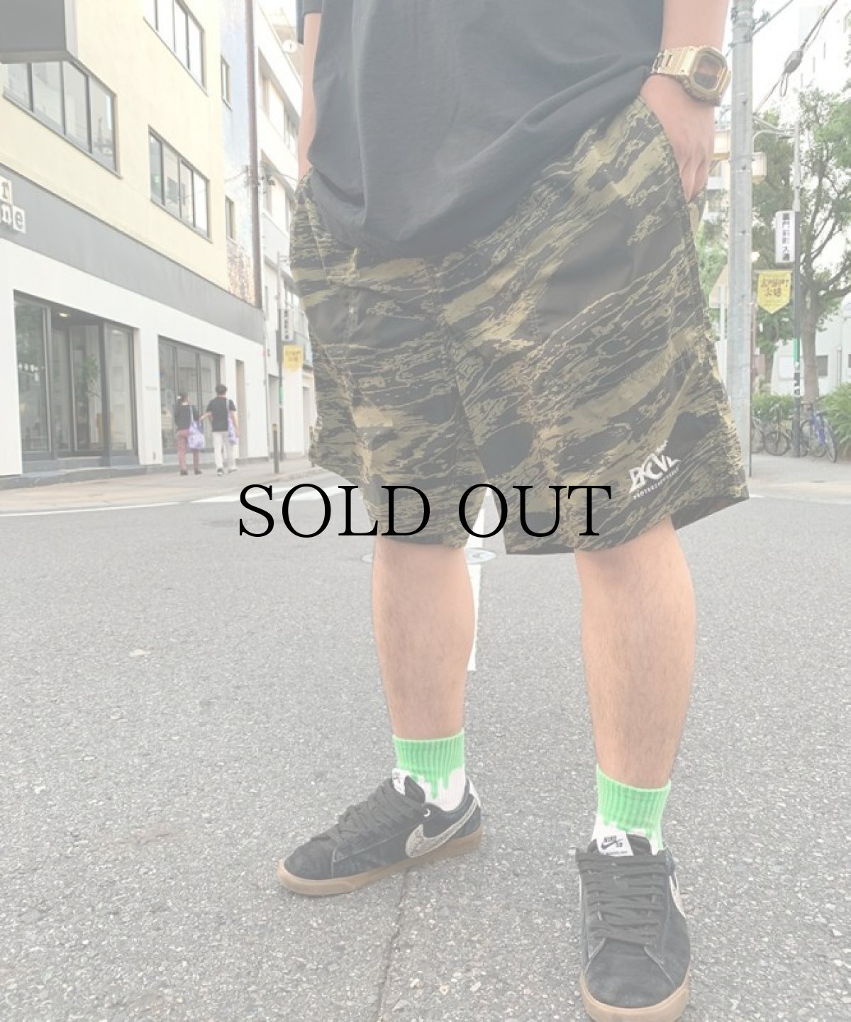 画像1: Back Channel(バックチャンネル) / COOLMAX CAMO SHORTS (1)