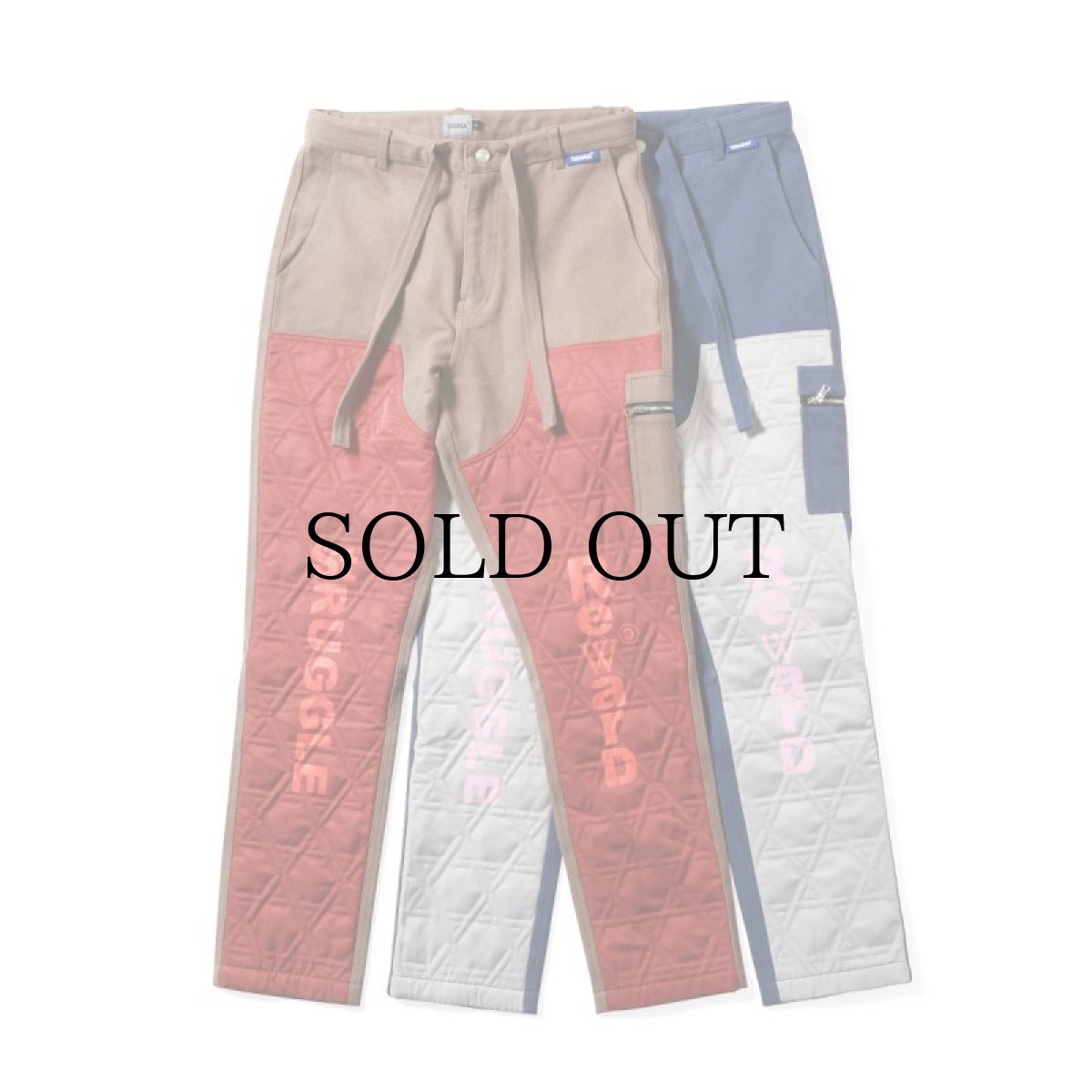 画像1: 【70%OFF】WANNA /   “KAGOME” Painter Pants (1)