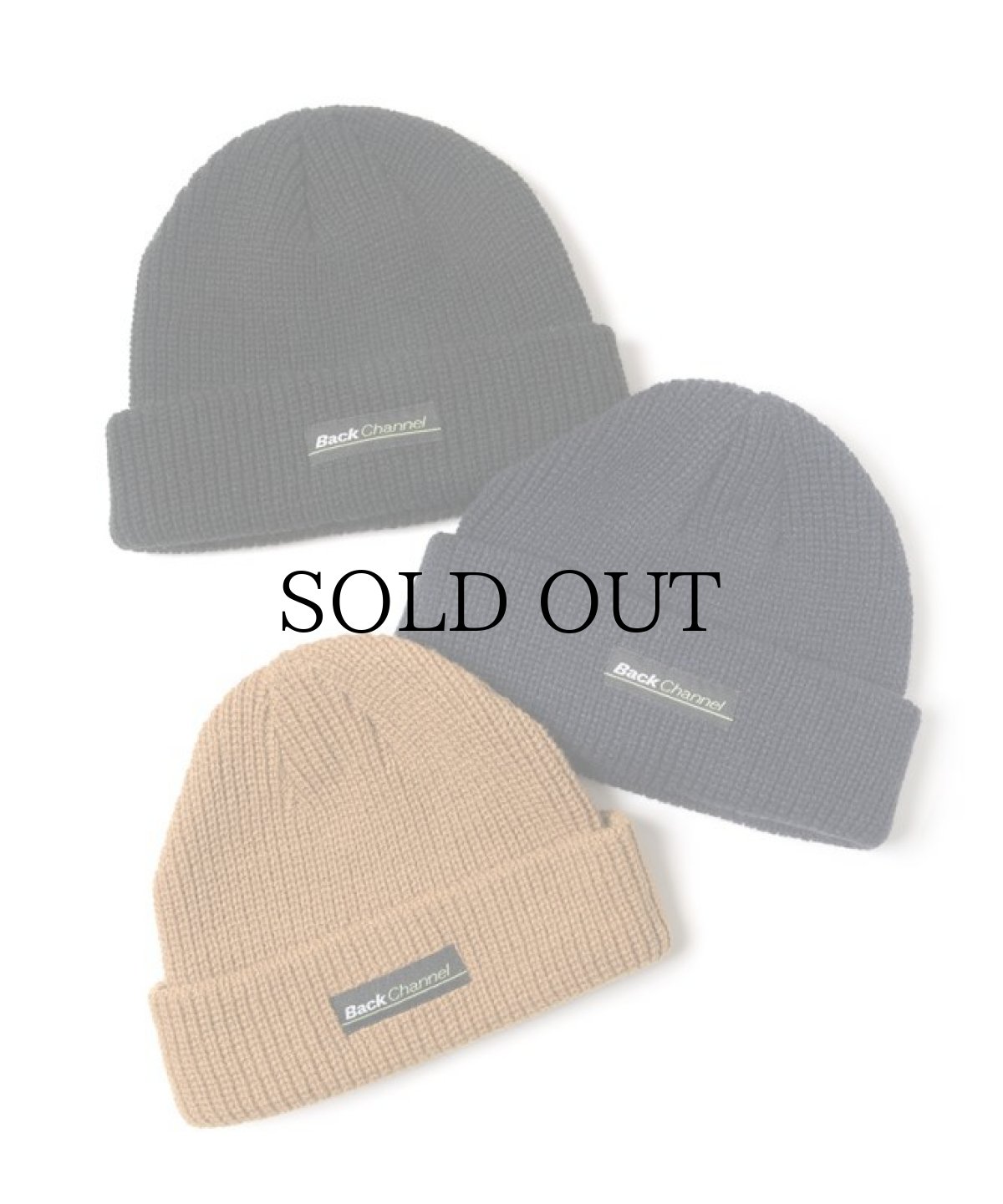 画像1: Back Channel(バックチャンネル) / FISHERMAN BEANIE (1)