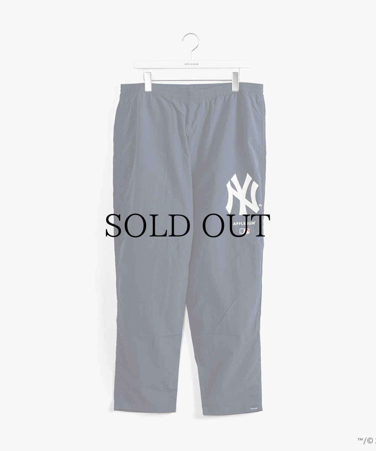 画像1: APPLEBUM(アップルバム) / "NEW YORK YANKEES" NYLON PANTS (1)