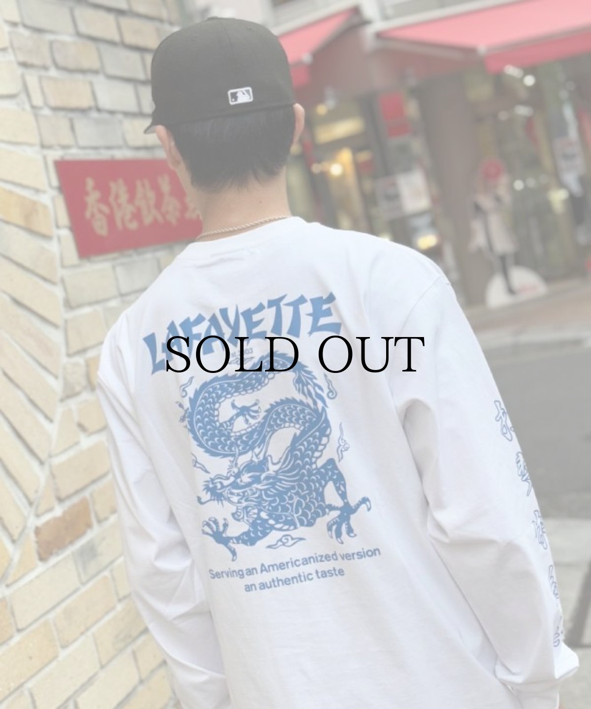 画像1: 【20%OFF】LFYT(ラファイエット) / WO DRAGON POCKET L/S TEE (1)