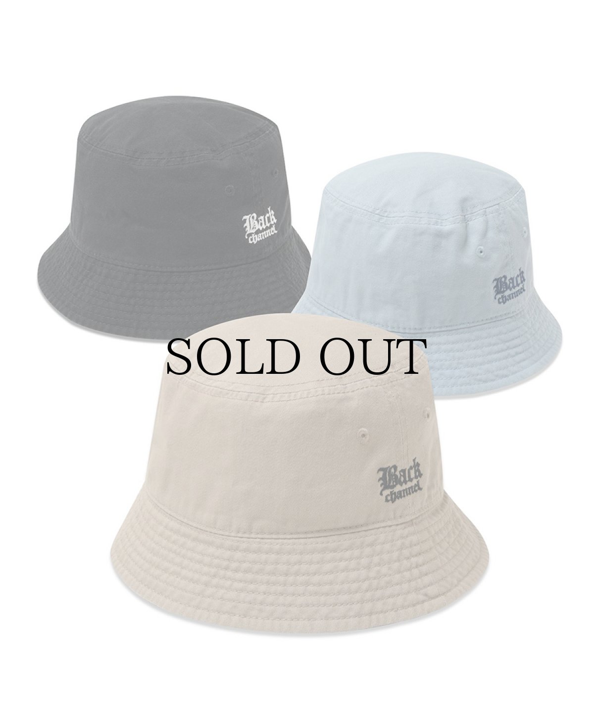 画像1: Back Channel(バックチャンネル) / DOWN BRIM BUCKET HAT (1)