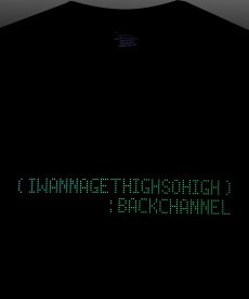 画像7: Back Channel(バックチャンネル) / DIGITAL LOGO TEE (7)