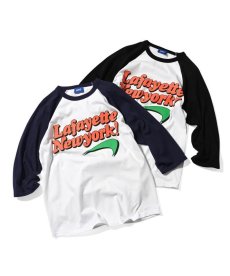 画像1: 【20%OFF】 LFYT(ラファイエット) /  PLEASURE RAGLAN SLEEVE TEE (1)