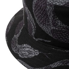 画像4: CALEE(キャリー) / R/P ALLOVER SNAKE PATTERN BUCKET HAT ＜LIMITED＞ (4)