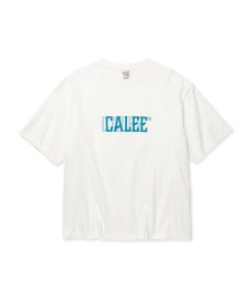 画像1: CALEE(キャリー) / DROP SHOULDER CALEE BLUR LOGO TEE (1)