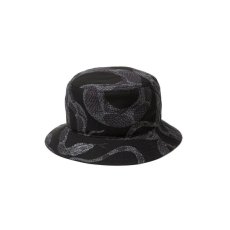 画像2: CALEE(キャリー) / R/P ALLOVER SNAKE PATTERN BUCKET HAT ＜LIMITED＞ (2)