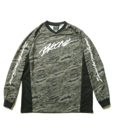 画像1: Back Channel(バックチャンネル) / GHOSTLION CAMO SIDE MESH L/S TEE (1)