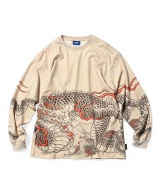 画像1: LFYT(ラファイエット) / LFYT × THREE TIDES TATTOO ICHIBAY DRAGON L/S TEE (1)