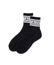 画像3: CALEE(キャリー) / JACQUARD PILE LINE SOCKS (3)