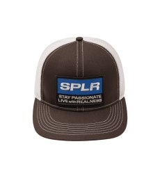 画像1: SPLR / Label Logo Mesh Cap (1)