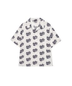 画像2: SPLR / Allover Logo Open Collar Shirt (2)