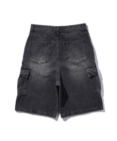 画像3: EL REIGN(エルレイン)  / "FEAR" DENIM CARGO SHORTS (3)