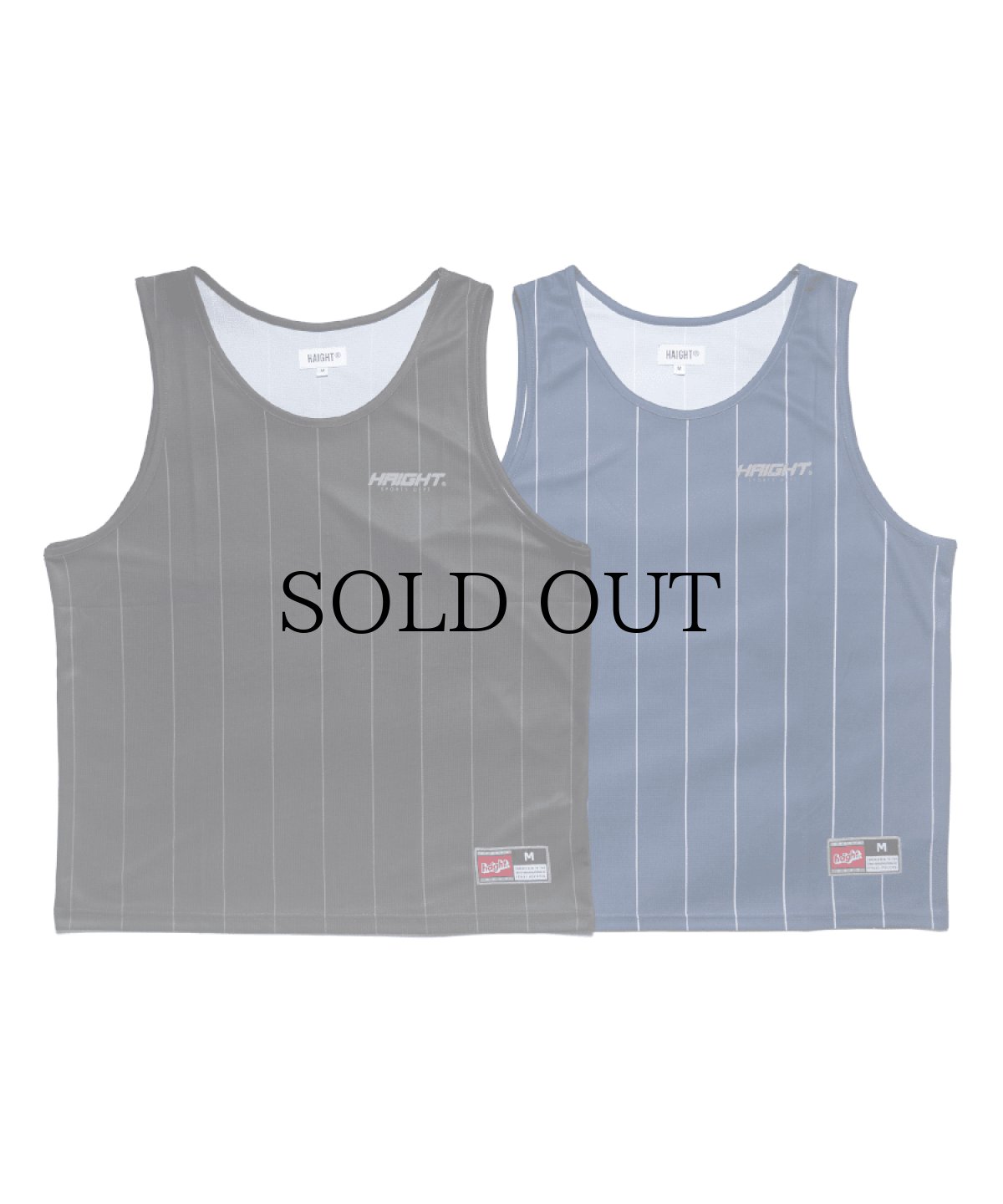 画像1: HAIGHT / STRIPE MESH TANK TOP (1)