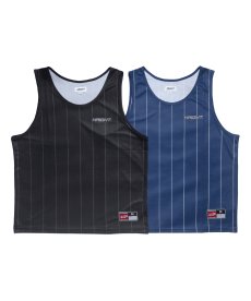 画像1: HAIGHT / STRIPE MESH TANK TOP (1)