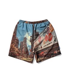 画像4: 【20%OFF】 LFYT(ラファイエット) / OLD NEW YORK SHORTS -70s TIMES SQUARE - (4)