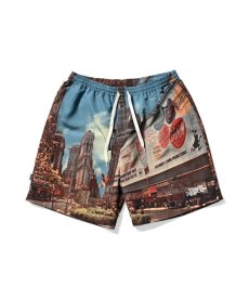 画像1: 【20%OFF】 LFYT(ラファイエット) / OLD NEW YORK SHORTS -70s TIMES SQUARE - (1)