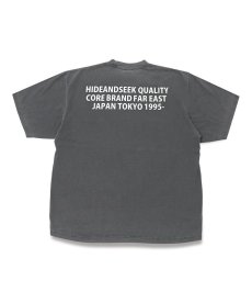 画像3: HIDEANDSEEK(ハイドアンドシーク) / Logo S/S Tee-2 (24ss) BigSilhouette (3)