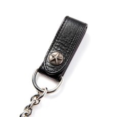 画像3: CALEE(キャリー) / SILVER STAR CONCHO LEATHER WALLET CHAIN (3)