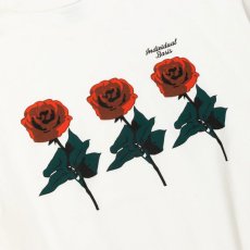 画像6: CALEE(キャリー) / DROP SHOULDER "INDIVIDUAL BASIS" ROSE LOGO TEE (6)