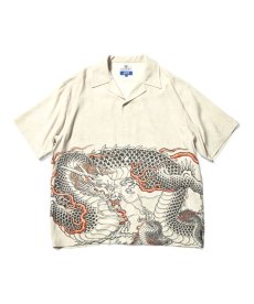 画像1: LFYT(ラファイエット) / LFYT × THREE TIDES TATTOO - ICHIBAY DRAGON S/S OPEN COLLAR SHIRT (1)