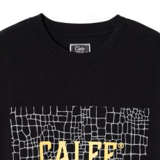 画像3: CALEE(キャリー) / ×OVERLAND REFLECTOR SPIDER WEB BOX LOGO TEE (3)