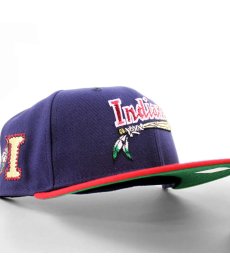 画像3: NEW ERA /  Kinston Indians - 59FIFTY INDIANS PATCH NAVY SCARLET (3)