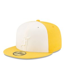 画像1: NEW ERA /  Fear of God ESSENTIALS x Detroit Tigers Yellow 59FIFTY Fitted Cap (1)