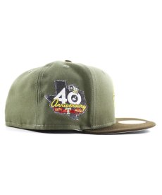 画像2: NEW ERA / Texas Rangers - 59FIFTY 40TH ANV OLIVE GREEN WALNUT (2)