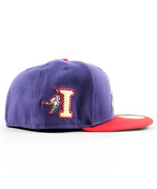 画像2: NEW ERA /  Kinston Indians - 59FIFTY INDIANS PATCH NAVY SCARLET (2)