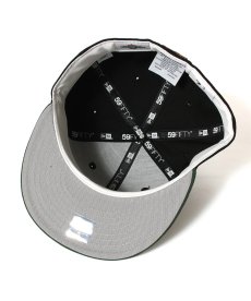 画像5: NEW ERA /  Colorado Springs Millionaires - 59FIFTY BLACK/M PINE GREEN (5)