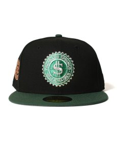 画像2: NEW ERA /  Colorado Springs Millionaires - 59FIFTY BLACK/M PINE GREEN (2)