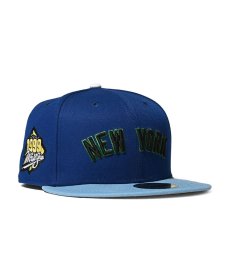 画像1: NEW ERA /  New York Yankees - 59FIFTY WS 1999 ARCH LOGO BLUE/LBLUE (1)