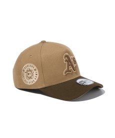 画像1: NEW ERA / 9FORTY A-Frame Iced Latte オークランド・アスレチックス (1)