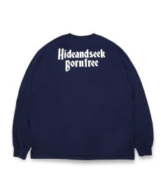 画像6: HIDEANDSEEK(ハイドアンドシーク) / Born Free L/S Tee(24aw) (6)