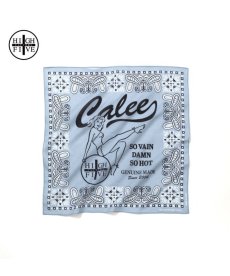 画像2: CALEE(キャリー) / × HIGH FIVE FACTORY CAL RETRO GIRL BANDANNA (2)