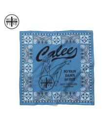 画像1: CALEE(キャリー) / × HIGH FIVE FACTORY CAL RETRO GIRL BANDANNA (1)