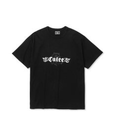 画像2: CALEE(キャリー) / BINDER NECK CALEE LOGO VINTAGE TEE ＜NATURALLY PAINT DESIGN＞ (2)