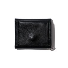 画像2: CALEE(キャリー) / CALEE × KEBOZ STUDS LEATHER MULTI WALLET (2)