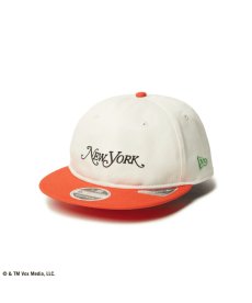 画像1: NEW ERA / RC 9FIFTY New York Magazine クローム オレンジバイザー (1)