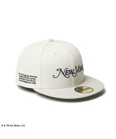 画像1: NEW ERA / 59FIFTY New York Magazine クローム × ミッドナイトネイビー ストーンバイザー (1)